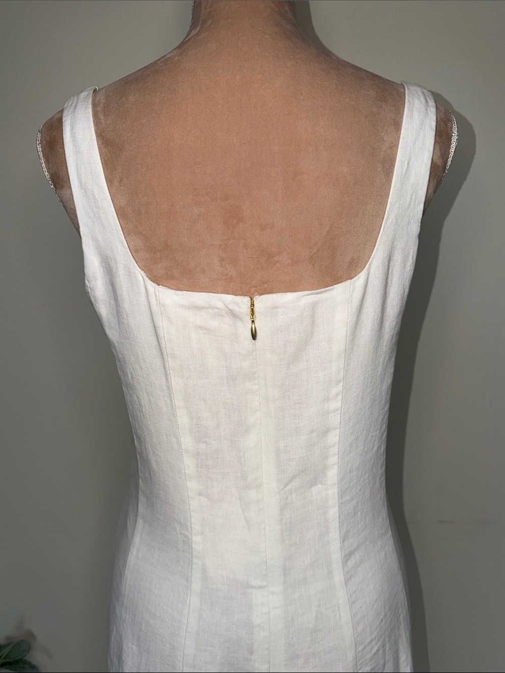 Lilly Pulitzer Calina Linen White Sleeveless Midi Dress Size 6 NWT - Picture 10 of 13